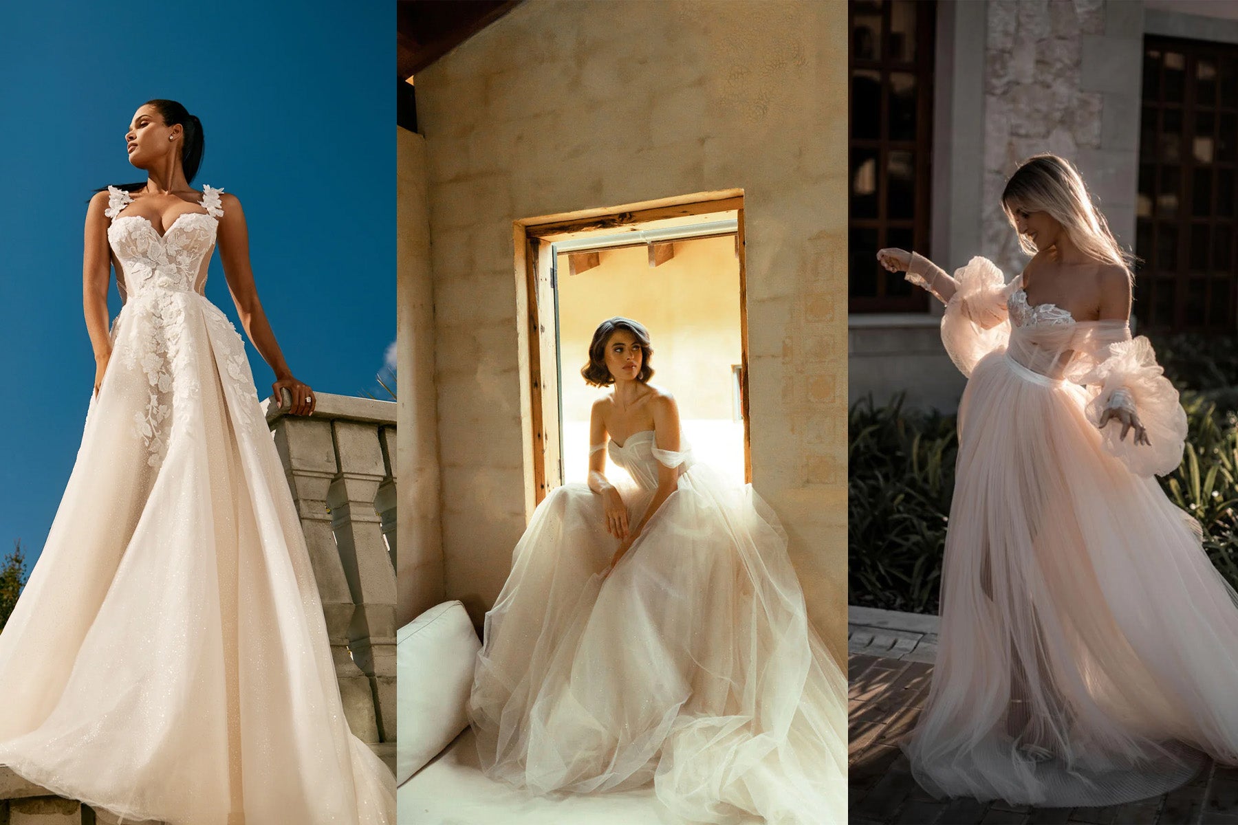 OUR FAVOURITE NON-WHITE WEDDING GOWNS FOR 2023 BRIDES Eternal Bridal OUR FAVOURITE NON-WHITE WEDDING GOWNS FOR 2023 BRIDES Eternal Bridal