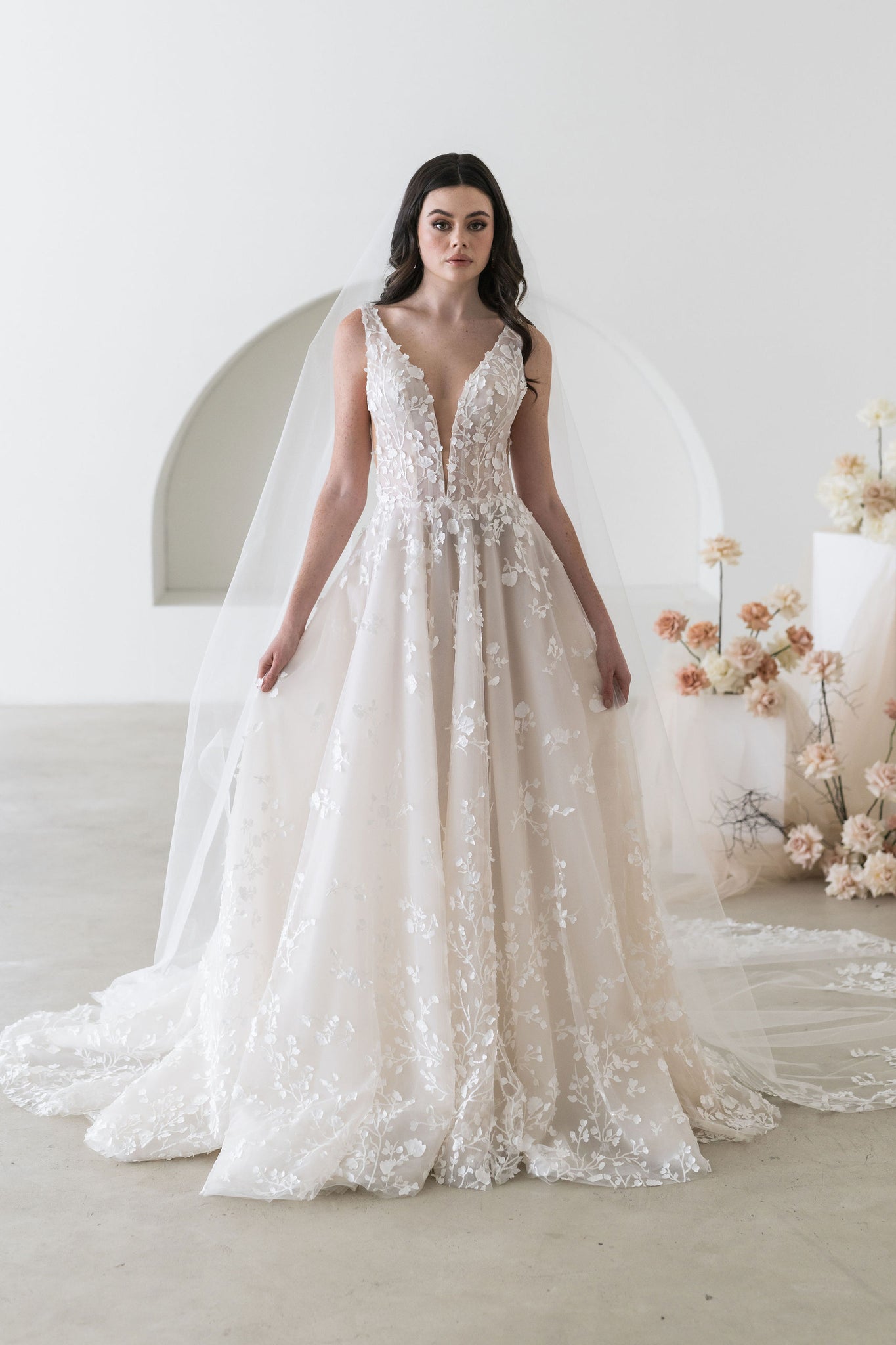 Botanica - New - Le Lee Studio Wedding Dress | Eternal Bridal Botanica - New - Le Lee Studio Wedding Dress | Eternal Bridal