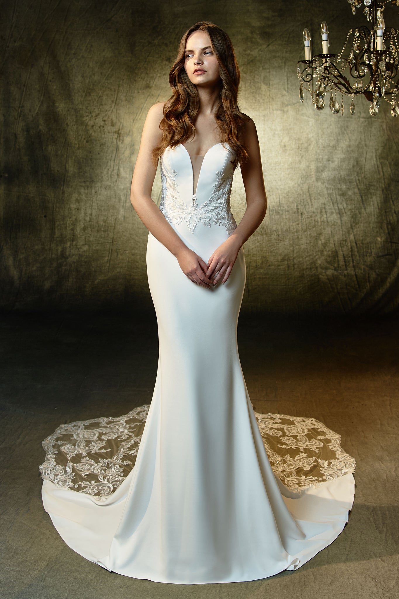 Lainey, Gown, Blue by Enzoani - Eternal Bridal