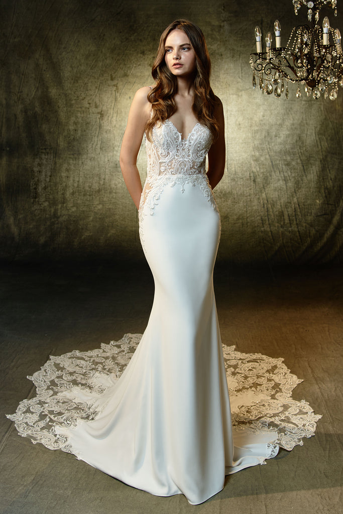 Lena, Gown, Blue by Enzoani - Eternal Bridal