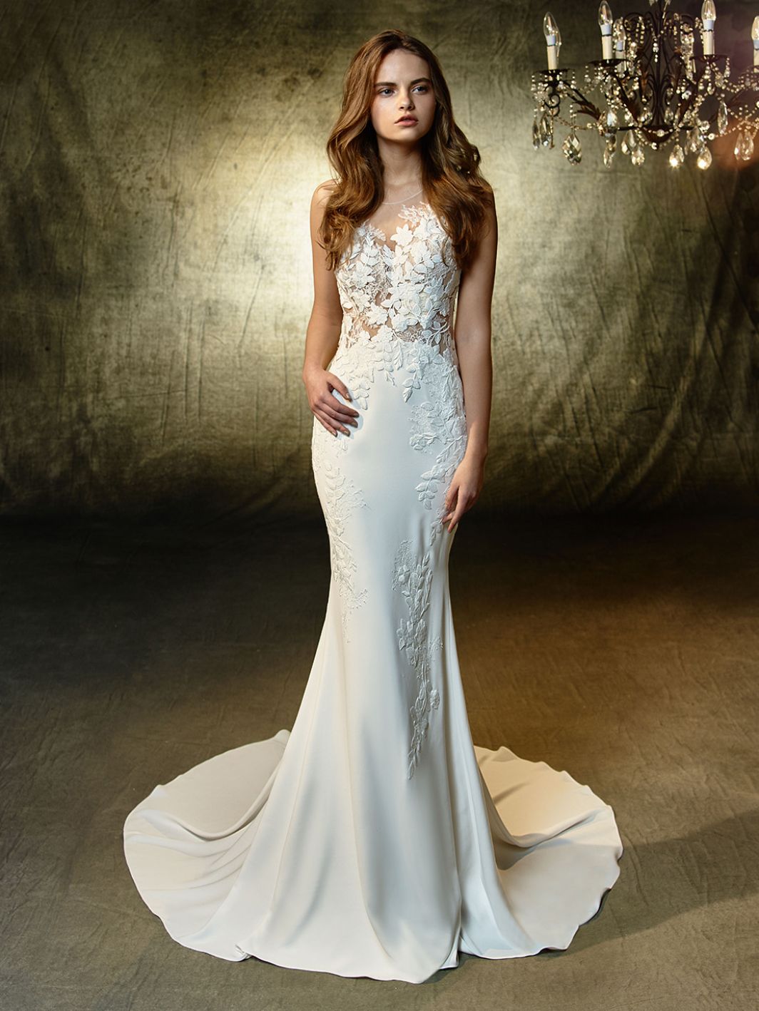 Linwood - Sample Gown, Online Sample Sale, Blue by Enzoani - Sample Gown - Eternal Bridal