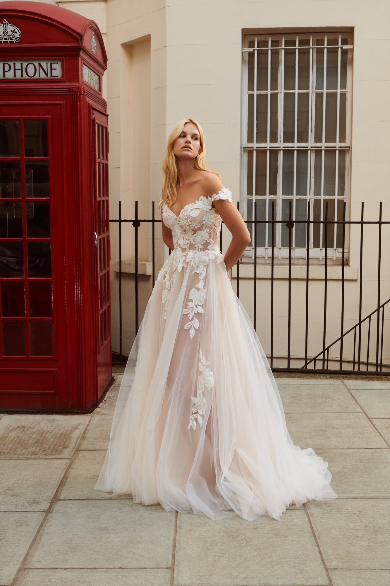 galia lahav off the shoulder wedding dress Galia Lahav Gina Wedding Dress & Overskirt