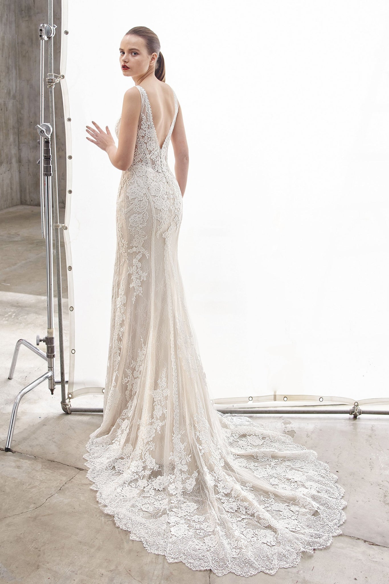 Nancie Enzoani Sample Gown Eternal Bridal