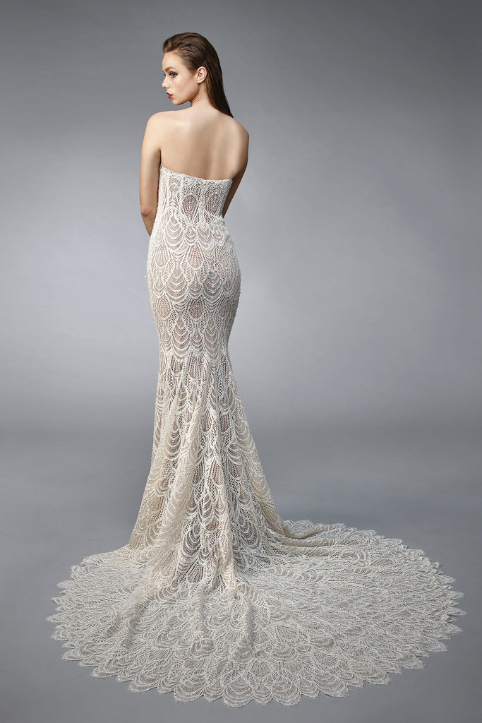 Neville - Sample Gown, Online Sample Sale, Enzoani - Sample Gown - Eternal Bridal
