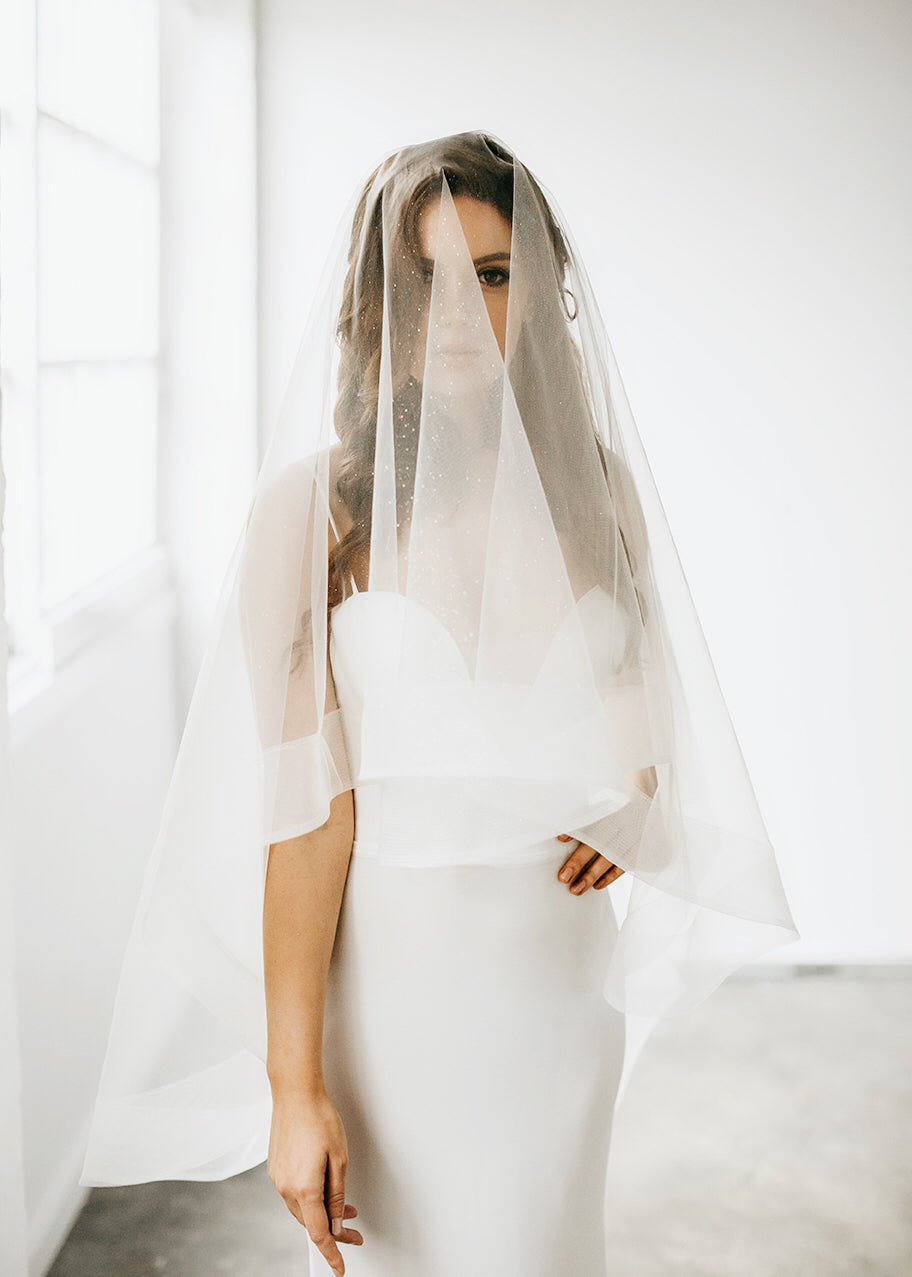 Macy Sparkle Veil, Veils, Eternal Bridal - Eternal Bridal